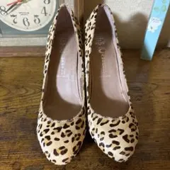 Jeffrey Campbell ハラコ　レオパード パンプス 38のサムネイル