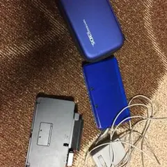 ニンテンドー3DS コバルトブルー&ソフト＋ソフトケース２つ
