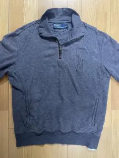 【大人気】Polo Ralph Lauren ハーフジップスウェット L