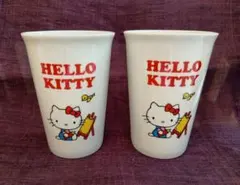 新品未使用＊ハローキティ×ローソン カップ 2個セット②