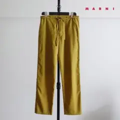 2021SS MARNI トロピカルウール　ルーズフィットパンツ　イタリア製のサムネイル