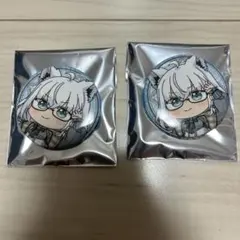 ホロライブ白上フブキ缶バッジ2個セット　即購入可
