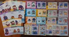 お文具といっしょ ファミマプリント&スイパラ特典ポストカード&コースター セット