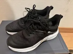 ATHREAM レディース　ブラックランニングシューズ　23.5cmのサムネイル