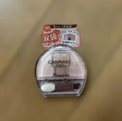キャンメイク プランぷくコーデアイズ 01 アプリコットプランぷく
