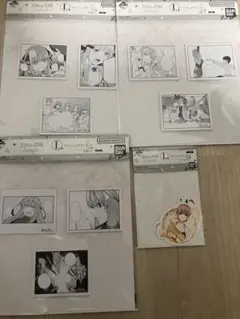 一番くじ 五等分の花嫁 付箋セット　ステッカーセット