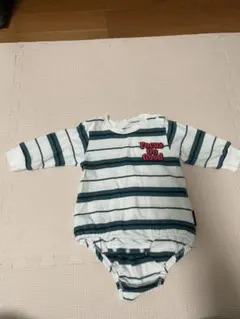 MY LITTLE WONDER ストライプ ボディスーツ 80