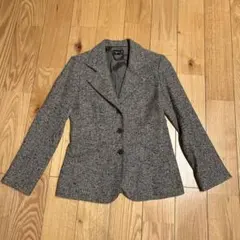 agnès b. アニエスベー　ツイードジャケット　美品　フランス製のサムネイル