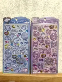 シナモロールベビー&クロミベビー　うるちゅるポップシール2点セット