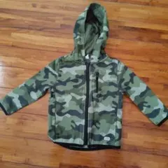 GAP 迷彩柄 フード付きパーカー 2歳用