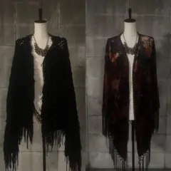 【伏黒パパ様　チャイナ　黒鴉　カーディガン】