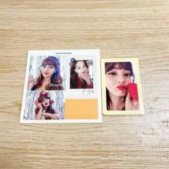 TWICE ジヒョ Twicetagram トレカ シール