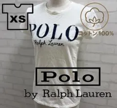 ★美品★Polo by Ralph Lauren Tシャツ ホワイト 半袖 XS