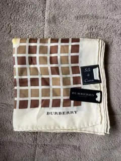 BURBERRY チェック柄ハンカチ