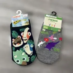 GIGANTISAURUS ピクミン キャラクター靴下 13~19cm セット