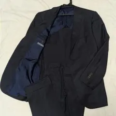BEAMS F スーツセットアップ 濃紺 シャドウ ビームスエフ
