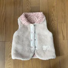 リバーシブル　ベスト　90cm