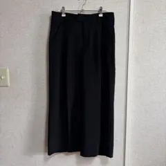 GU ストレートパンツ ブラック　M