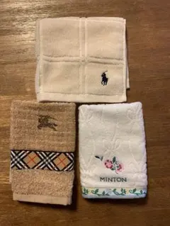MINTON ラルフ・ローレン バーバリー タオルハンカチセット