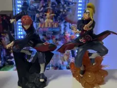NARUTO 暁 デイダラ サソリ フィギュア 2体セット - メルカリ