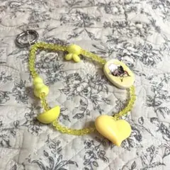 ワンピース ウソップ ビーズキーホルダー　ハンドメイド