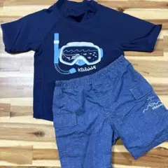 クレードスコープ　上下セット水着　100サイズ