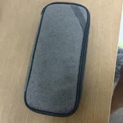 大容量ペンケース グレー 筆箱 ルンルンのサムネイル
