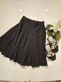 FOXEY NEW YORK フレアスカート ブラック 36のサムネイル