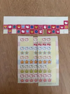 平成　レトロ　ハローキティ キャラクターシール