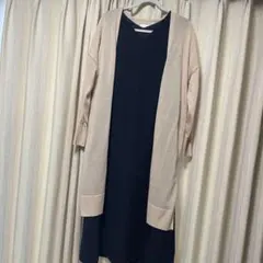 【新品未使用】Bou Jeloud レディース　長袖ロングカーディガン