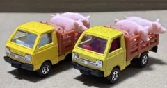 トミカ赤箱39スズキキャリィ家畜運搬車(日本製) 美品。最終モデル