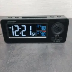 良品　ADESSO アデッソ 振動式目覚まし電波時計 MY-96