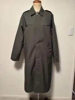 【A.P.C】ダークグリーン ベルト付きロングトレンチコート