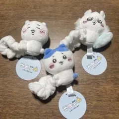 【新品】ちいかわ ぬいぐるみシュシュ 3個セット