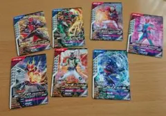 仮面ライダー ガンバレジェンズ 7枚セット