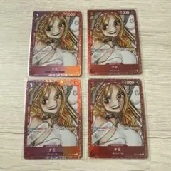 ナミ　ST01-007 プレミアムカードコレクション　4枚セット プロモ