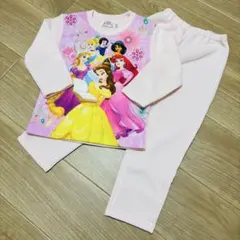 【新品未使用】Disneyプリンセス　裏起毛パジャマ　110㎝