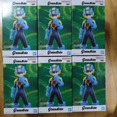 ロックマンエグゼ　Grandista　ROCKMAN.EXE　フィギュア　6個