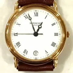 稼働　珍品　RAYMOND WEIL 9973 ジュネーブ腕時計 ホワイト文字盤 稼働 珍品 RAYMOND WEIL 9973 ジュネーブ腕時計 ホワイト文字盤 - メルカリ