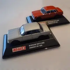 日産 NISSAN REAL-X SKYLINE 2000GT-R69 ミニカー
