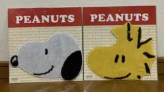 スヌーピー 横顔 ダイカットミニタオル セット