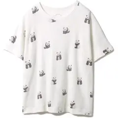 gelato piqueジェラートピケ　パンダ柄プルオーバー　半袖Tシャツのサムネイル