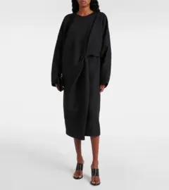 The Row Anthime Dress 黒 長袖　ワンピースのサムネイル