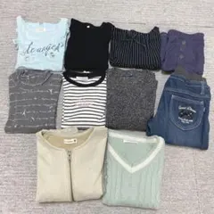 女の子　130　まとめ売り　秋冬 2025年最新】秋冬 女の子130まとめ売りの人気アイテム - メルカリ