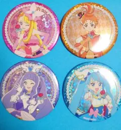 ひろがるスカイプリキュア　缶バッチ4個セット