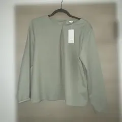 ZERO PRESSURE 薄緑色 長袖カットソー　Lサイズ