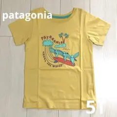 【美品】パタゴニア Tシャツ キッズ 5T 110