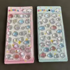 【新品未使用】あわわちゃん　しずくちゃん シール2セット　ボンボンドロップ風