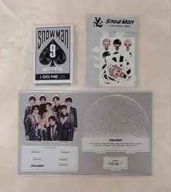 Snow Man 公式ツアーグッズ トランプ ステッカー アクリルスタンド 集合