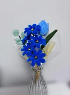 モールフラワー　チューリップと小花　ブーケ